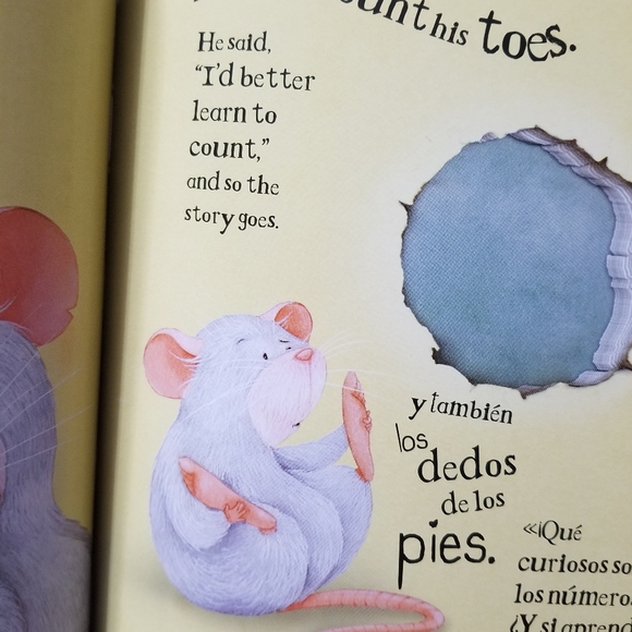2 hardcover English & Spanish books -  Rudas and Count to 10 with a Mouse - Picture 6 of 8